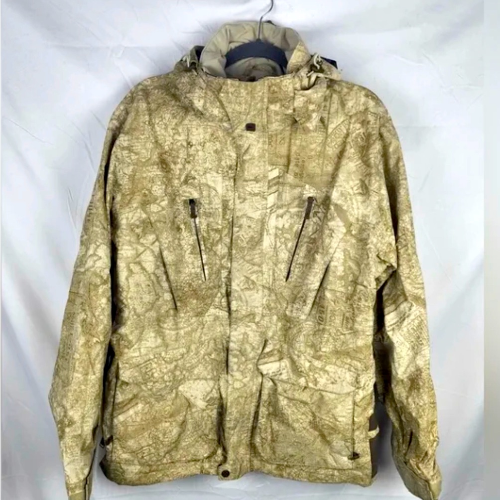 Quiksilver Men's Mission Snow Ski Insulated Jacket Sz Large